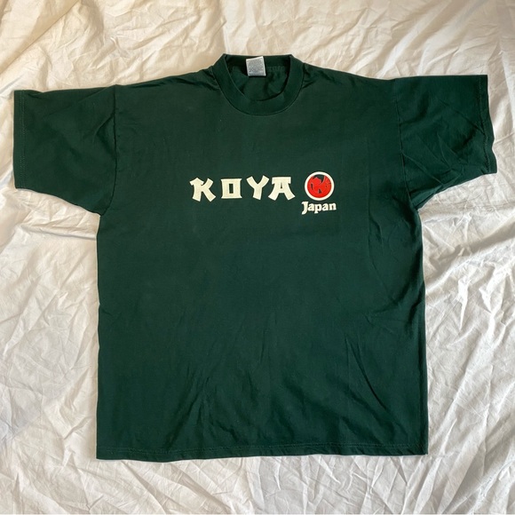 Koya Japan green tshirt Men´s US XL - Picture 2 of 3